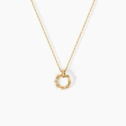 Collier Lou Plaqué Or Jaune|Marc Orian Discount