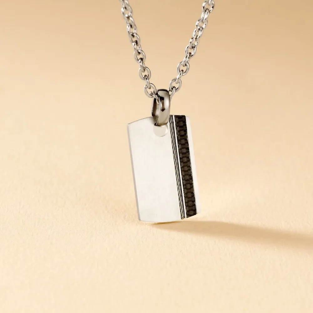 Collier Lovaina Acier Blanc|JOURDAN Outlet