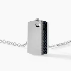 Collier Lovaina Acier Blanc|JOURDAN Outlet