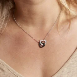 Collier Lovea Argent Blanc Céramique Et Oxyde De Zirconium|Marc Orian Clearance