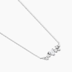 Collier Lovella Argent Blanc Oxyde De Zirconium