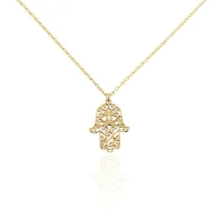 Collier Lucian Plaqué Or Oxyde De Zirconium|Marc Orian Discount