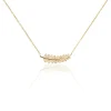 Collier Luz Plaqué Or Jaune Oxyde De Zirconium|Marc Orian Hot