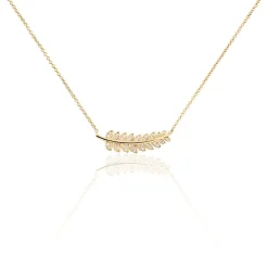 Collier Luz Plaqué Or Jaune Oxyde De Zirconium|Marc Orian Hot