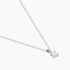 Collier Lyanna Argent Blanc Oxyde De Zirconium|Marc Orian Online