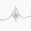 Collier Lysianne Argent Blanc Oxyde De Zirconium