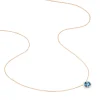 Collier Maeva Or Rose Topaze Et Oxyde De Zirconium|Marc Orian Outlet