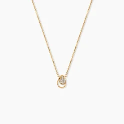 Collier Mahalya Plaqué Or Jaune Oxyde De Zirconium|Marc Orian Clearance