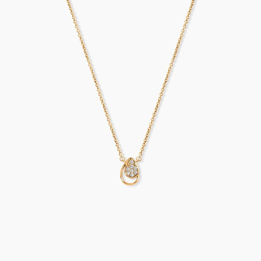 Collier Mahalya Plaqué Or Jaune Oxyde De Zirconium|Marc Orian Clearance