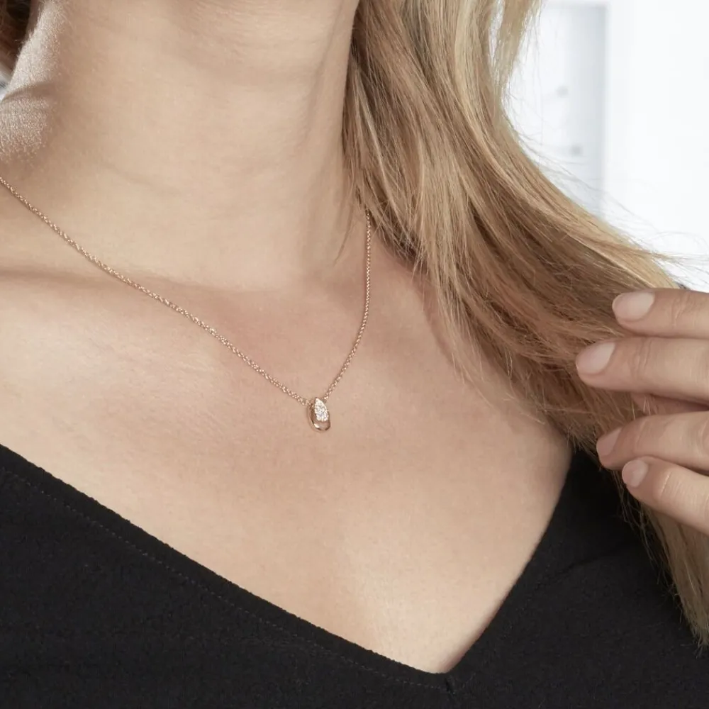 Collier Mahalya Plaqué Or Jaune Oxyde De Zirconium|Marc Orian Clearance