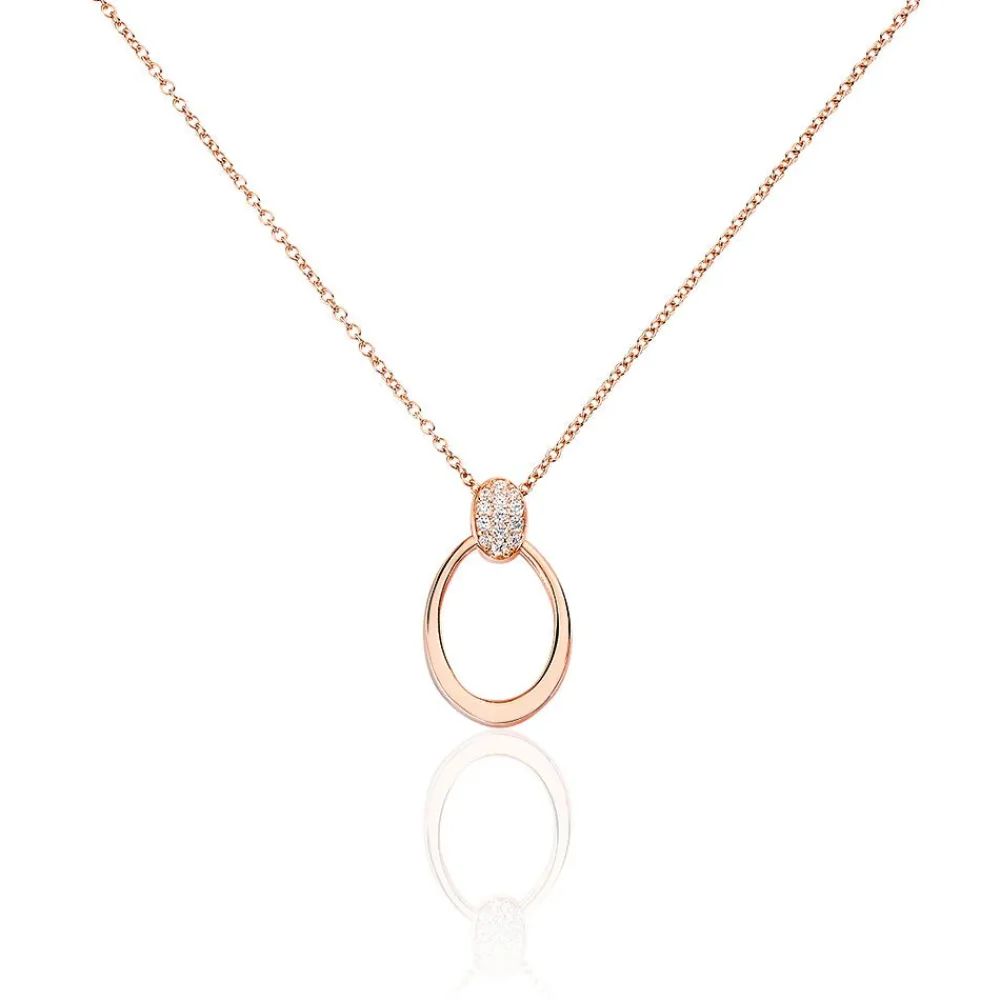 Collier Mahelia Argent Rose Oxyde De Zirconium|Marc Orian Clearance