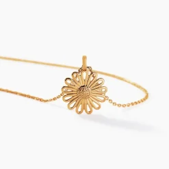Collier Mahonia Plaqué Or Doré|Marc Orian Online