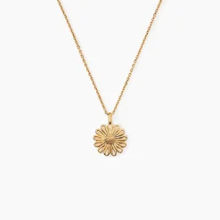 Collier Mahonia Plaqué Or Doré|Marc Orian Online