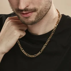 Collier Maille Acier Doré Virgil|Marc Orian Hot