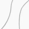 Collier Maille Piato Argent Blanc