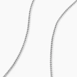 Collier Maille Piato Argent Blanc
