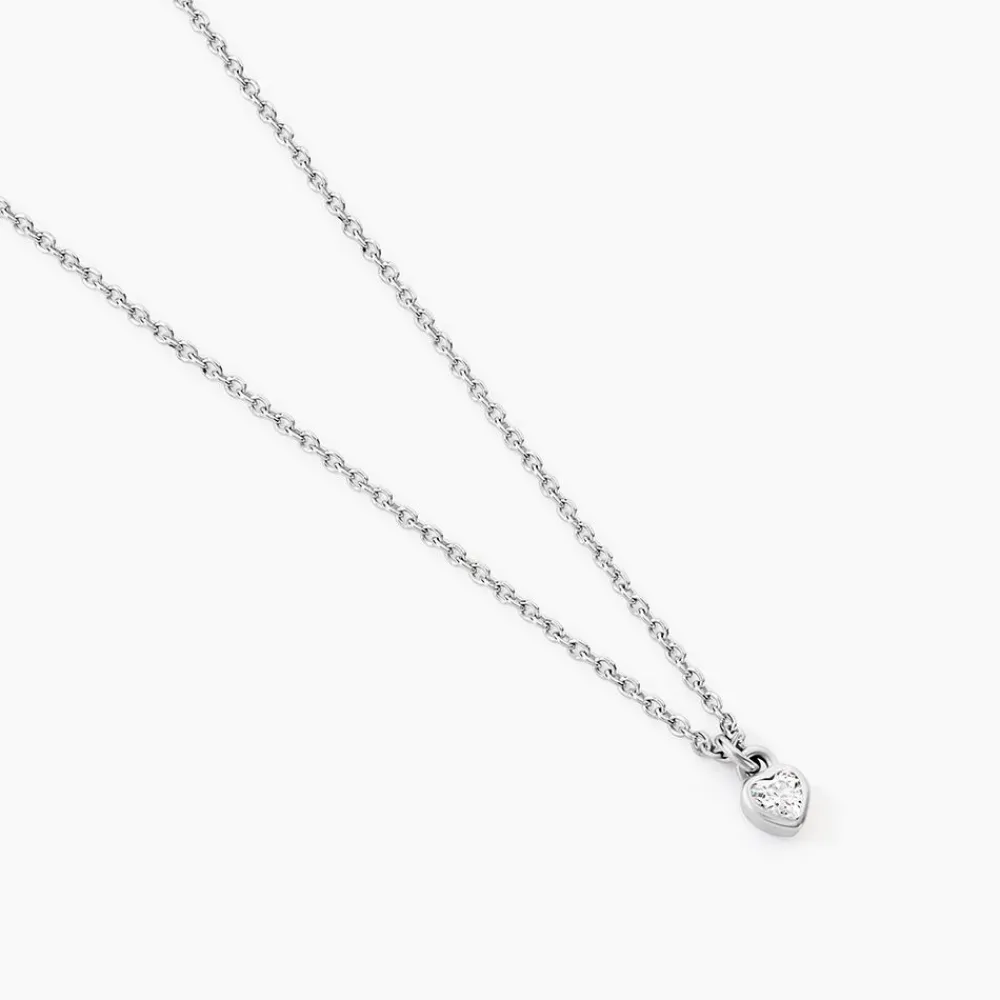 Collier Marciana Argent Blanc Oxyde De Zirconium|Marc Orian Sale