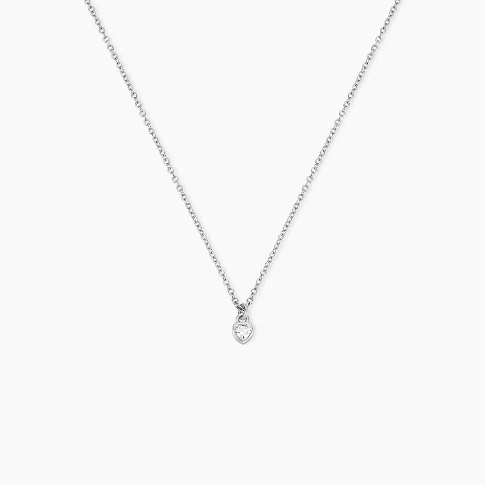 Collier Marciana Argent Blanc Oxyde De Zirconium|Marc Orian Sale