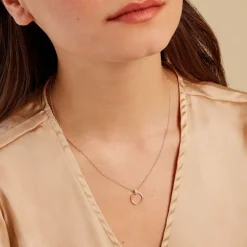 Collier Marcie Or Jaune Argent Blanc Oxyde De Zirconium|Marc Orian New