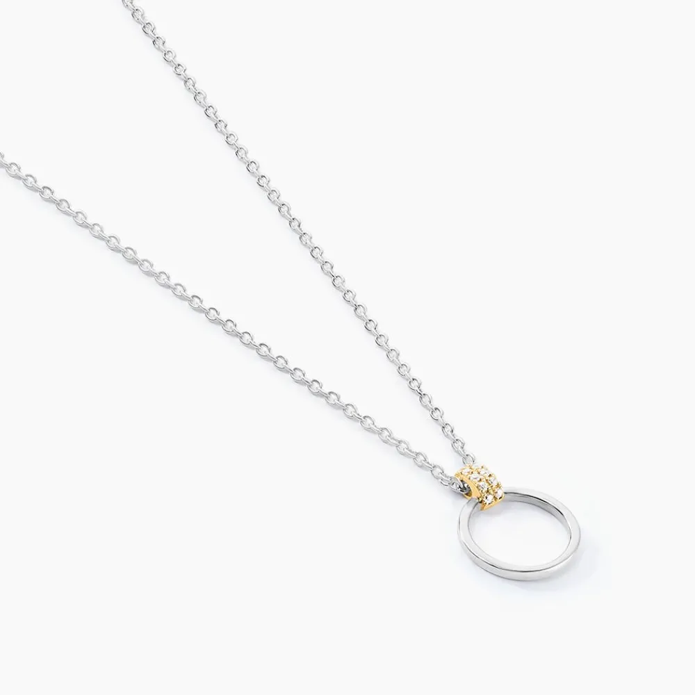 Collier Marcie Or Jaune Argent Blanc Oxyde De Zirconium|Marc Orian New