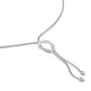 Collier Mariana Argent Blanc