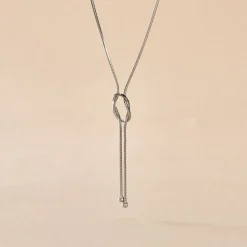 Collier Mariana Argent Blanc