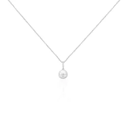 Collier Mathie Argent Blanc Perle De Culture Et Oxyde De Zirconium|Marc Orian New