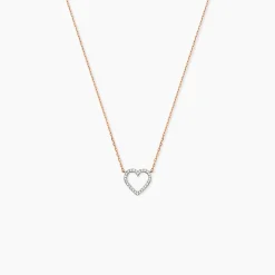 Collier Maude Or Rose Diamant