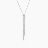 Collier Mayfair Argent Blanc Oxyde De Zirconium
