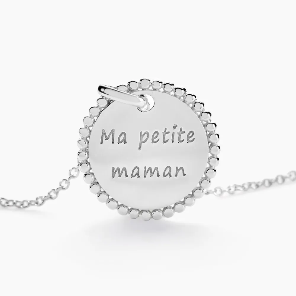 Collier Mayi Argent Blanc|Marc Orian Outlet