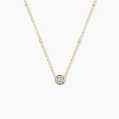 Collier Melisane Or Jaune Diamant