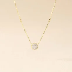 Collier Melisane Or Jaune Diamant