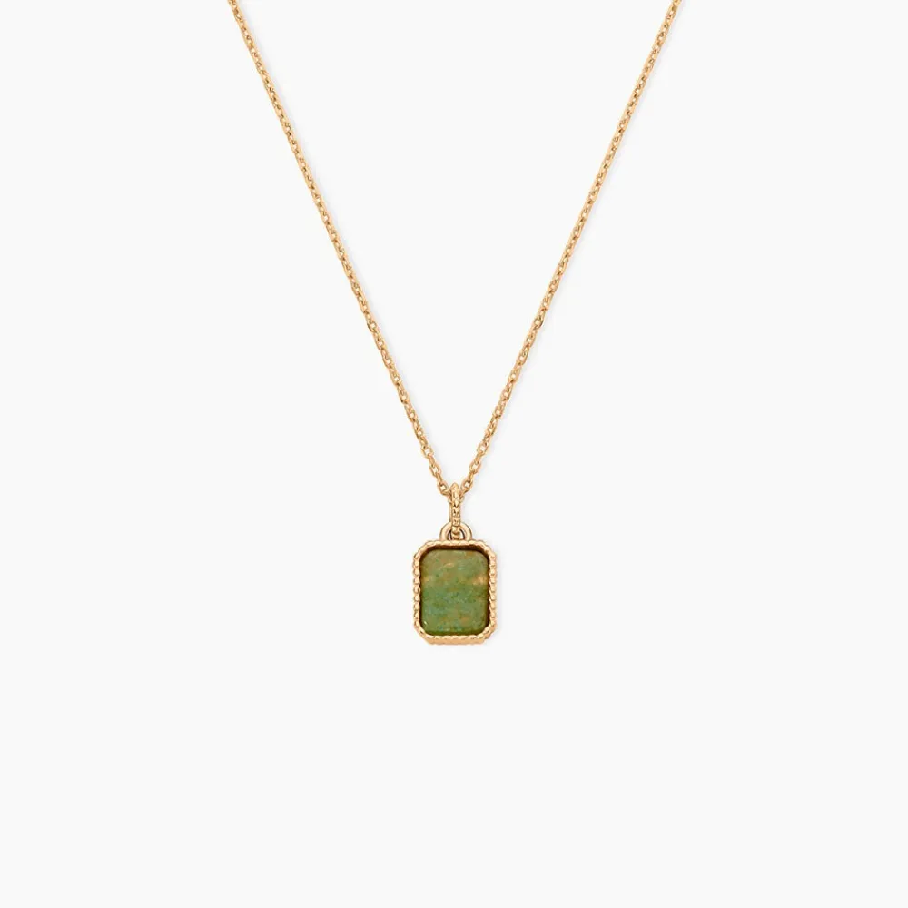 Collier Memory Plaqué Or Jaune Aventurine|Marc Orian New