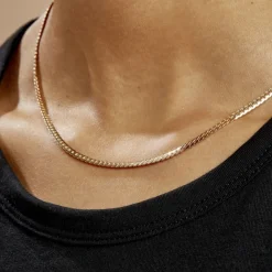 Collier Messaline Plaqué Or Jaune|Marc Orian Hot