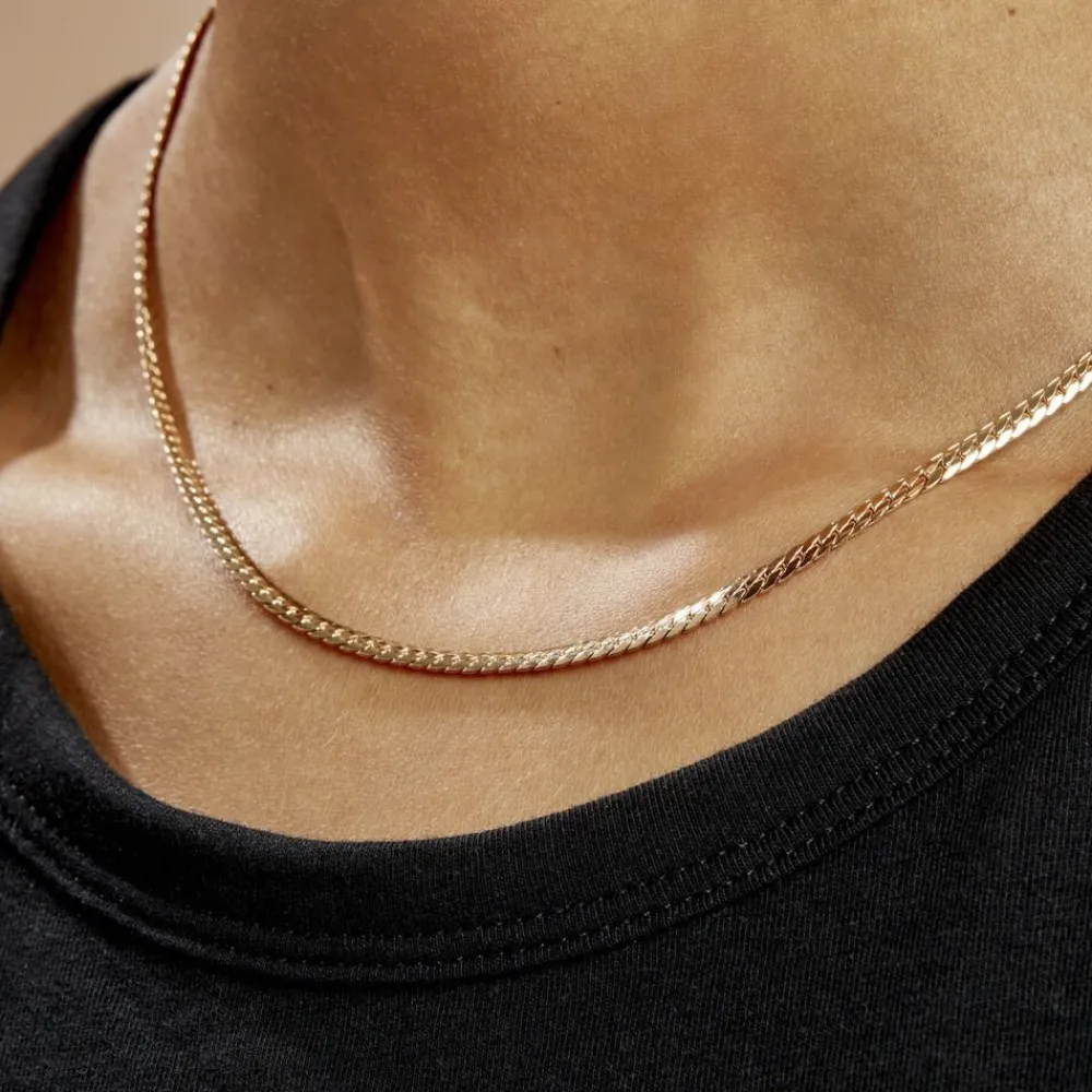 Collier Messaline Plaqué Or Jaune|Marc Orian Hot