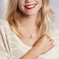 Collier Meta Argent Blanc Oxyde De Zirconium|Marc Orian New