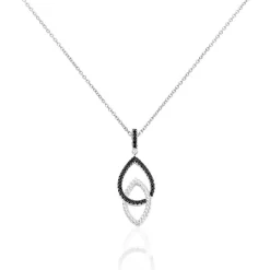 Collier Meta Argent Blanc Oxyde De Zirconium|Marc Orian New