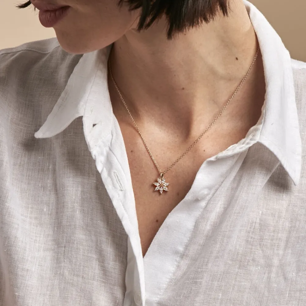 Collier Mia Plaqué Or Doré Oxyde De Zirconium|Marc Orian Hot