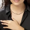 Collier Mirjam Or Jaune Perle De Culture