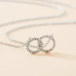 Collier Méloé Argent Blanc