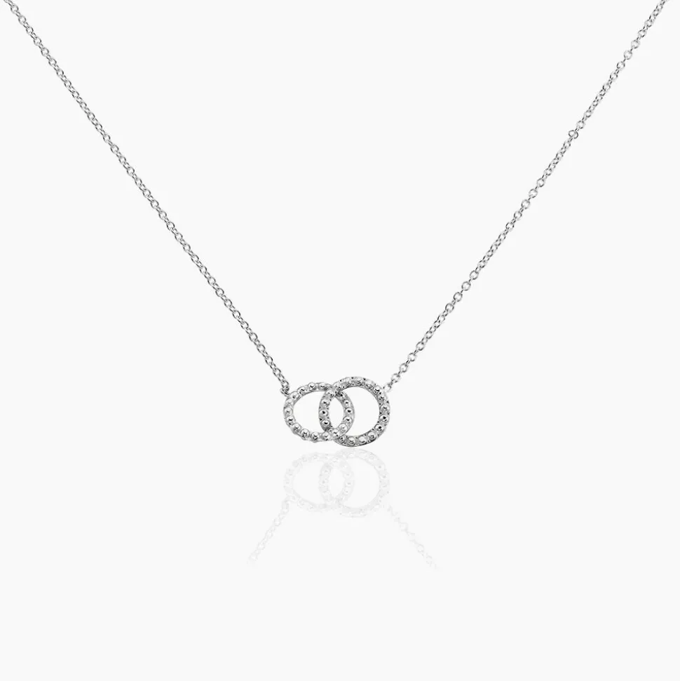 Collier Méloé Argent Blanc