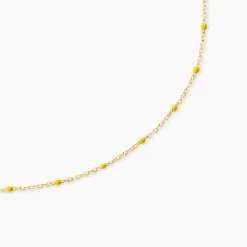 Collier Molly Argent Jaune|Marc Orian Sale