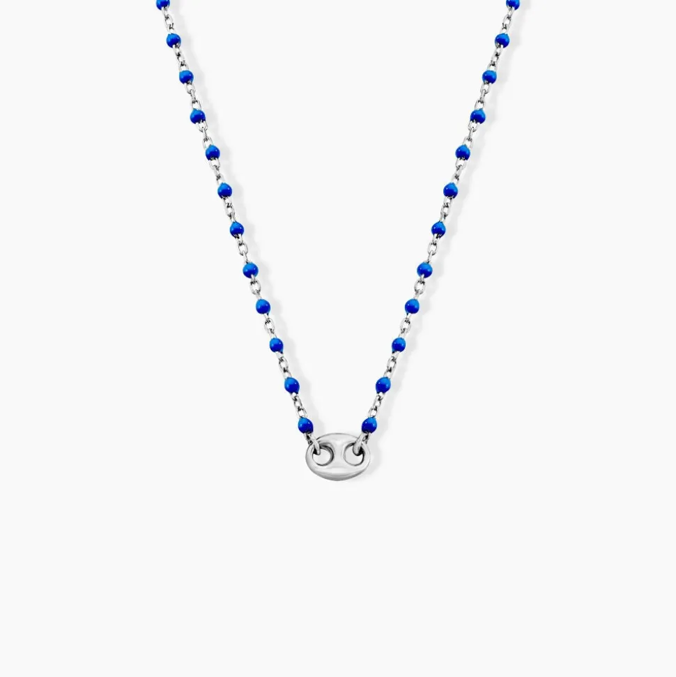 Collier Muguette Argent Blanc