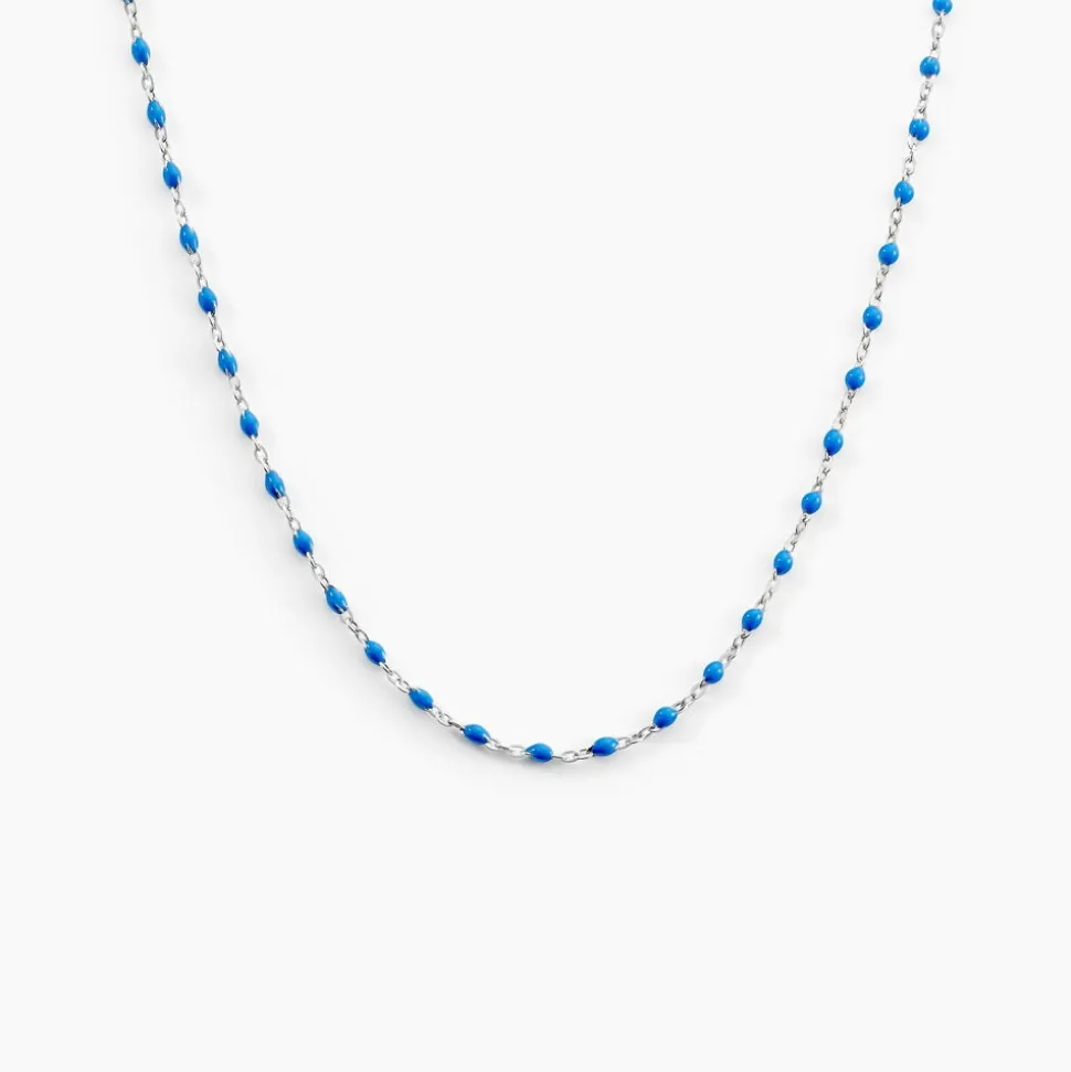 Collier Muguette Argent Blanc