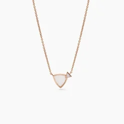Collier Muse Argent Rose Nacre Oxyde De Zirconium|Marc Orian Discount