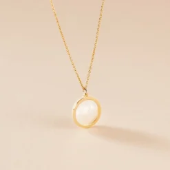 Collier Naïade Or Jaune Nacre