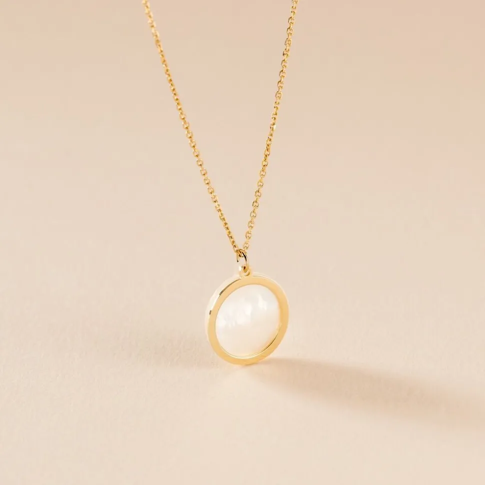 Collier Naïade Or Jaune Nacre