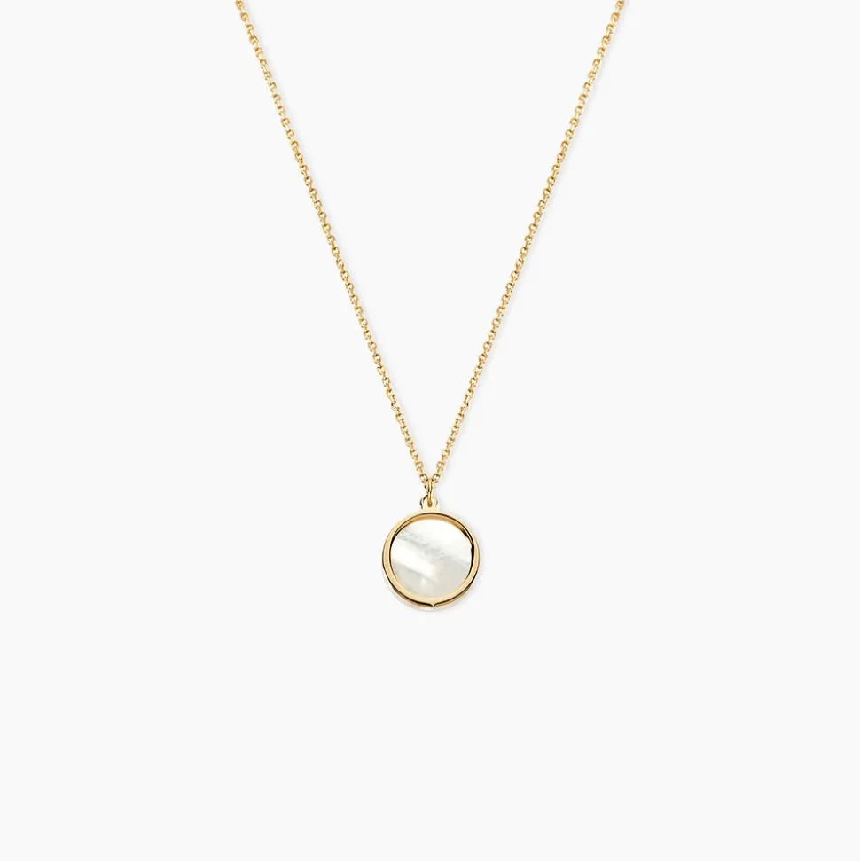 Collier Naïade Or Jaune Nacre