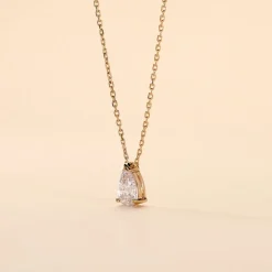 Collier Naellya Plaqué Or Jaune Oxyde De Zirconium|Marc Orian