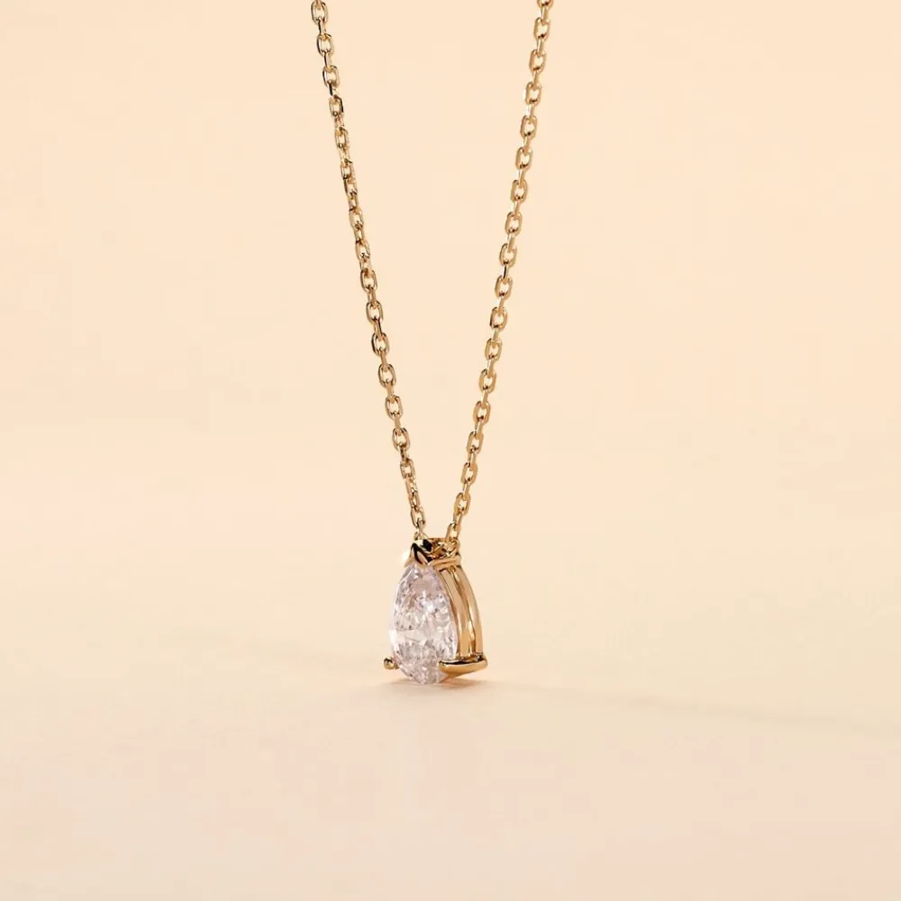 Collier Naellya Plaqué Or Jaune Oxyde De Zirconium|Marc Orian